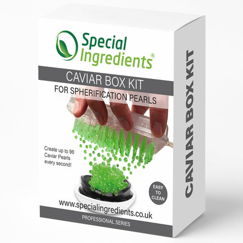 Caviar Box Kit Kit – Professional Spherification Tool for Perfect Culinary & Cocktail Pearls