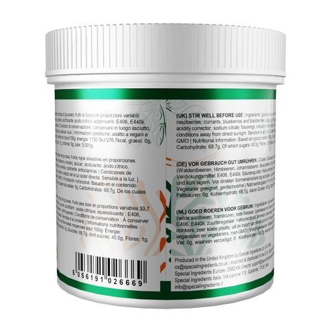 Pâte de Fruits des Bois Premium | Composé Aromatique Concentré Naturel