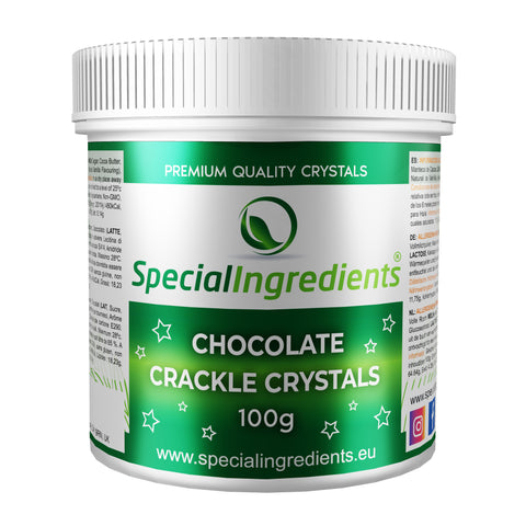 Cristalli di crackle al cioccolato che schioccano caramelle (Chocolate Crackle Crystals Popping Candy)