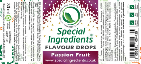 Passion Fruit Flavour Drop
