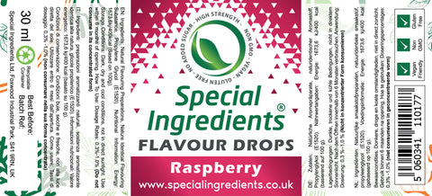 Prev All Raspberry Flavour Raspberry Flavour Drop – Special Ingredients Europe
