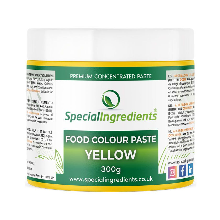 Yellow Concentrated Food Colour Paste – Special Ingredients Europe